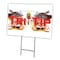 Signmission Tri Tip Yard Sign & Stake outdoor plastic coroplast window, C-1216 Tri Tip C-1216 Tri Tip - alternate 1